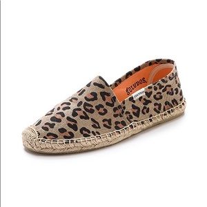 Soludos - Flat Leopard Print Espadrilles